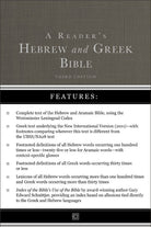 Cover image for A Reader's Hebrew and Greek Bible, isbn: 9780310180463