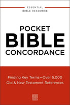 Cover image for Pocket Bible Concordance, isbn: 9780310181125