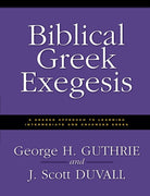 Cover image for Biblical Greek Exegesis, isbn: 9780310212461