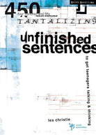 Cover image for Unfinished Sentences, isbn: 9780310230939