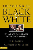Cover image for Preaching in Black and White, isbn: 9780310240990