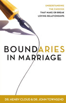 Cover image for Boundaries in Marriage, isbn: 9780310243144
