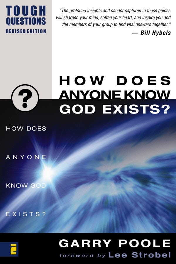 Cover image for How Does Anyone Know God Exists?, isbn: 9780310245025