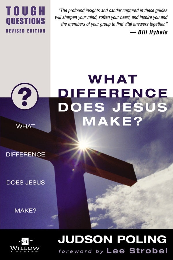Cover image for What Difference Does Jesus Make?, isbn: 9780310245032