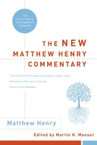 Cover image for The New Matthew Henry Commentary, isbn: 9780310253990