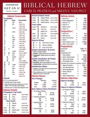 Cover image for Biblical Hebrew Laminated Sheet, isbn: 9780310262954