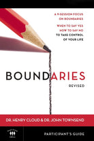 Cover image for Boundaries Bible Study Participant's Guide---Revised, isbn: 9780310278085