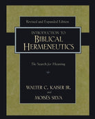 Cover image for Introduction to Biblical Hermeneutics, isbn: 9780310279518