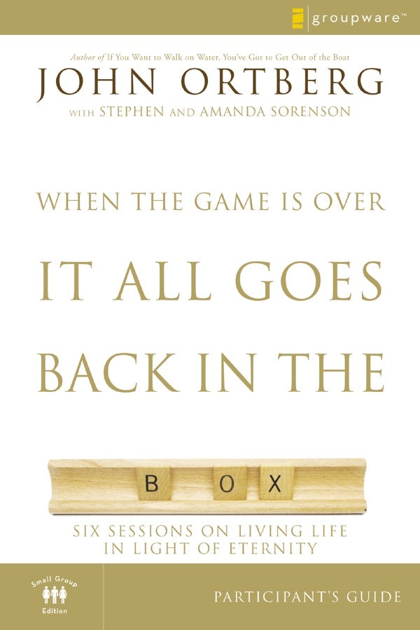 Cover image for When the Game Is Over, It All Goes Back in the Box Participant's Guide, isbn: 9780310282464
