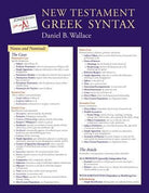 Cover image for New Testament Greek Syntax, isbn: 9780310292081