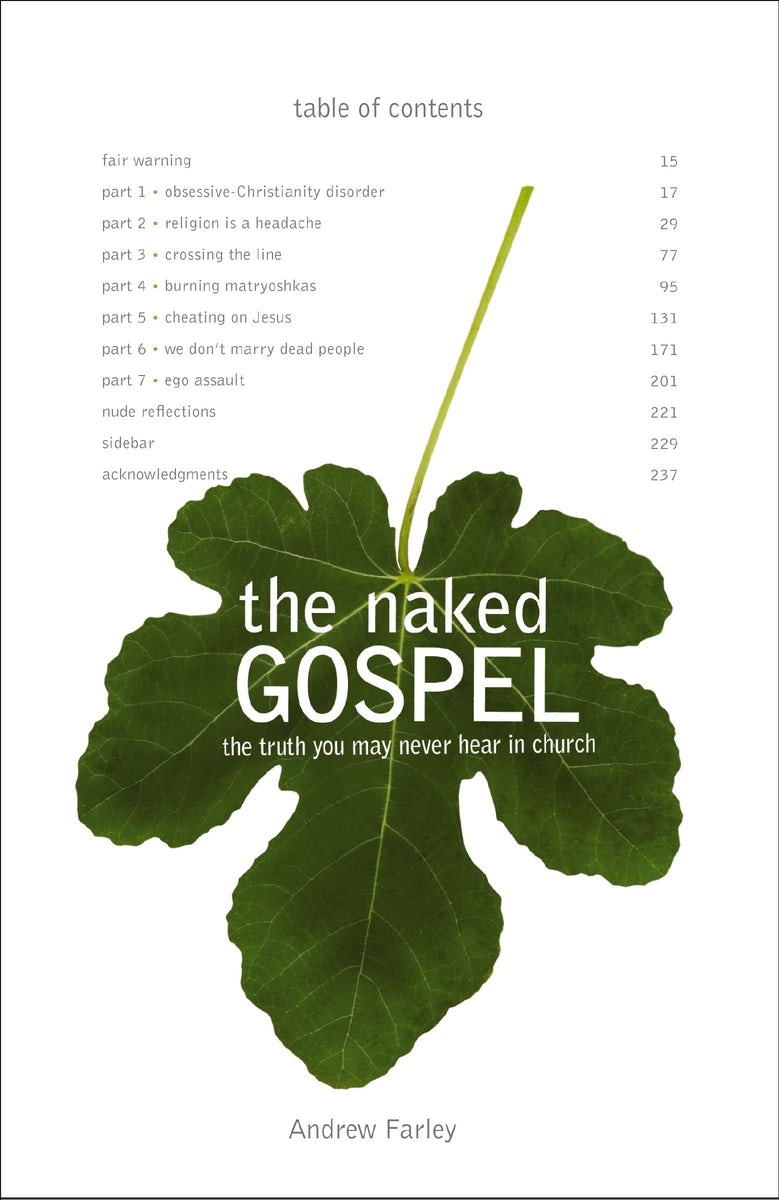 Cover image for The Naked Gospel, isbn: 9780310293064