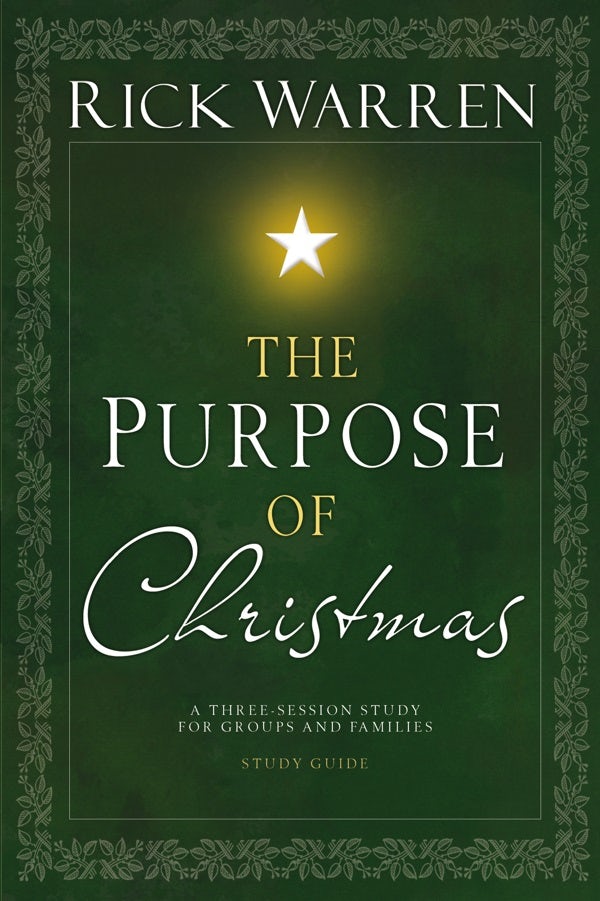 Cover image for The Purpose of Christmas Study Guide, isbn: 9780310318552