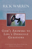 Cover image for God's Answers to Life's Difficult Questions Bible Study Guide, isbn: 9780310326922