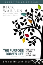 Cover image for The Purpose Driven Life Large Print, isbn: 9780310335504