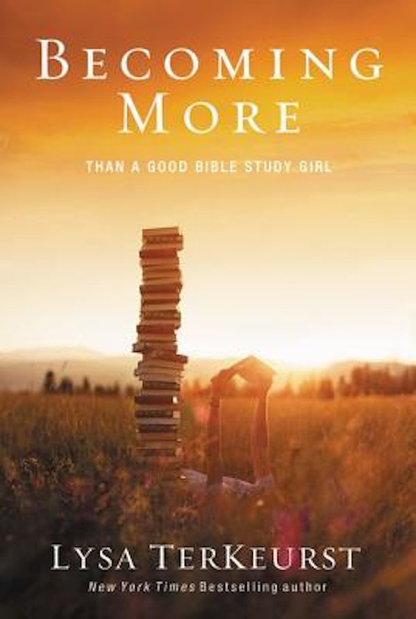 Cover image for Becoming More Than a Good Bible Study Girl, isbn: 9780310338802