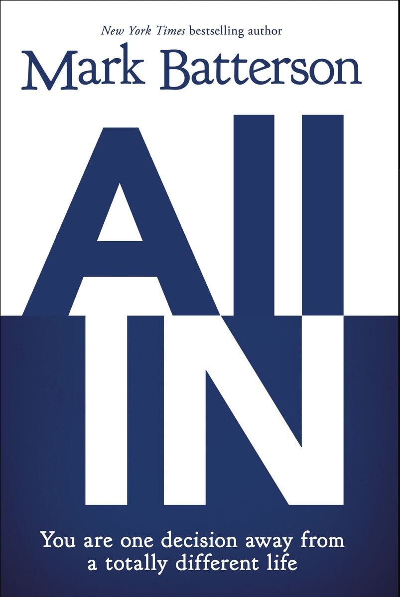 Cover image for All in, isbn: 9780310341826