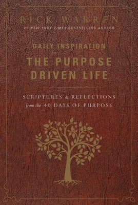 Cover image for Daily Inspiration for the Purpose Driven Life, isbn: 9780310346425