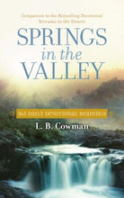 Cover image for Springs in the Valley, isbn: 9780310354482
