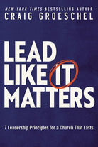 Cover image for Lead Like It Matters, isbn: 9780310362838