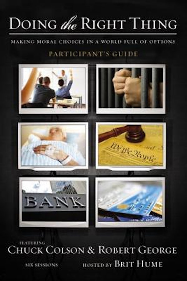 Cover image for Doing the Right Thing Bible Study Participant's Guide, isbn: 9780310427766
