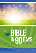 Cover image for Bible in 90 Days-NIV, isbn: 9780310439400