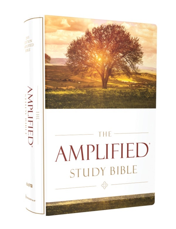 Cover image for Amplified Study Bible, Hardcover, isbn: 9780310440307