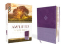 Cover image for Amplified Study Bible, Imitation Leather, Purple, isbn: 9780310446521