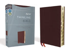 Cover image for NIV, Thinline Bible, Bonded Leather, Burgundy, Indexed, Red Letter Edition, isbn: 9780310448808