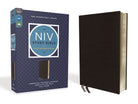 Cover image for NIV Study Bible, Fully Revised Edition, Bonded Leather, Black, Red Letter, Comfort Print, isbn: 9780310448976