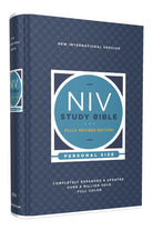Cover image for NIV Study Bible, Fully Revised Edition, Personal Size, Hardcover, Red Letter, Comfort Print, isbn: 9780310449102