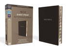 Cover image for NIV, Reference Bible, Giant Print, Leather-Look, Black, Red Letter Edition, Indexed, Comfort Print, isbn: 9780310449461