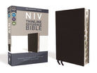 Cover image for NIV, Thinline Reference Bible, Bonded Leather, Black, Red Letter Edition, Indexed, Comfort Print, isbn: 9780310449669