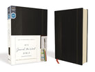 Cover image for NIV, Journal the Word Bible, Hardcover, Black, Red Letter Edition, Comfort Print, isbn: 9780310450252