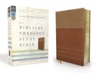 Cover image for NIV, Biblical Theology Study Bible, Imitation Leather, Tan/Brown, Indexed, Comfort Print, isbn: 9780310450528
