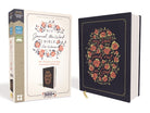 Cover image for NIV, Journal the Word Bible for Women, Cloth Over Board, Navy, Red Letter Edition, Comfort Print, isbn: 9780310450764