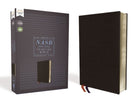 Cover image for Nasb, Thinline Bible, Bonded Leather, Black, Red Letter Edition, 1995 Text, Comfort Print, isbn: 9780310450931