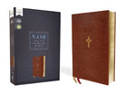 Cover image for Nasb, Thinline Bible, Leathersoft, Brown, Red Letter Edition, 1995 Text, Comfort Print, isbn: 9780310450962