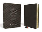 Cover image for Nasb, Single-Column Reference Bible, Premium Leather, Goatskin, Black, Premier Collection, 1995 Text, Comfort Print, isbn: 9780310451181