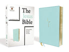 Cover image for The Jesus Bible, NIV Edition, Leathersoft, Blue, Comfort Print, isbn: 9780310452256