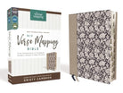 Cover image for Niv, Verse Mapping Bible, Leathersoft, Navy Floral, Thumb Indexed, Comfort Print, isbn: 9780310454564