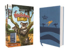 Cover image for Nasb, Adventure Bible, Leathersoft, Blue, Full Color Interior, Red Letter Edition, 1995 Text, Comfort Print, isbn: 9780310455196