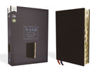 Cover image for Nasb, Thinline Bible, Bonded Leather, Black, Red Letter Edition, 1995 Text, Thumb Indexed, Comfort Print, isbn: 9780310456339