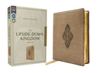 Cover image for Niv, Upside-Down Kingdom Bible, Leathersoft, Tan, Comfort Print, isbn: 9780310456513