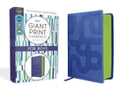 Cover image for Nirv, Giant Print Compact Bible for Boys, Leathersoft, Blue, Comfort Print, isbn: 9780310460268