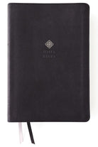 Cover image for Niv, Men's Devotional Bible (by Men, for Men), Large Print, Leathersoft, Black, Comfort Print, isbn: 9780310460848