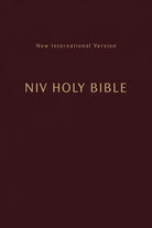 Cover image for Niv, Holy Bible, Compact, Paperback, Burgundy, Comfort Print, isbn: 9780310461241