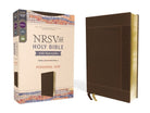 Cover image for Nrsvue, Holy Bible with Apocrypha, Personal Size, Leathersoft, Brown, Comfort Print, isbn: 9780310461531