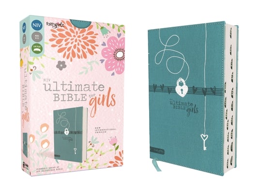 Cover image for Niv, Ultimate Bible for Girls, Faithgirlz Edition, Leathersoft, Teal, Thumb Indexed Tabs, isbn: 9780310461913