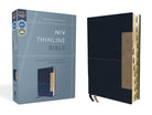 Cover image for Niv, Thinline Bible, Leathersoft, Blue, Red Letter, Thumb Indexed, Comfort Print, isbn: 9780310462071