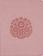 Cover image for Flourish: The NIV Bible for Women, Leathersoft, Pink, Comfort Print, isbn: 9780310462514